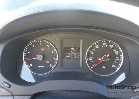 2012 Volkswagen Jetta 2.5L Se from USA, damaged, VIN 3VWDP7AJ7CM300677